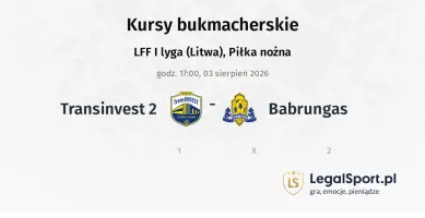 Transinvest 2 - Babrungas kursy bukmacherskie