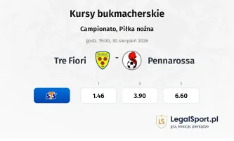 Tre Fiori - Pennarossa kursy bukmacherskie