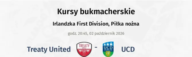 Treaty United - UCD kursy bukmacherskie
