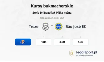 Treze - São José EC kursy bukmacherskie