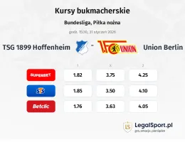 TSG 1899 Hoffenheim - Union Berlin kursy bukmacherskie