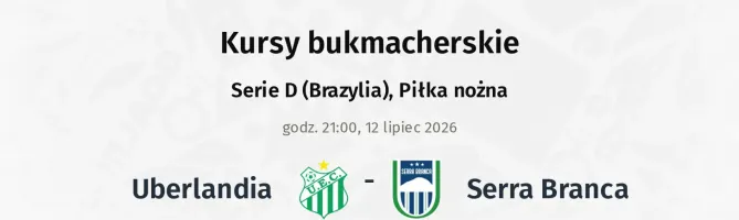 Uberlandia - Serra Branca kursy bukmacherskie