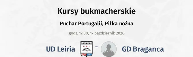 União de Leiria - GD Braganca kursy bukmacherskie
