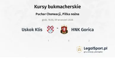 Uskok Klis - Gorica kursy bukmacherskie