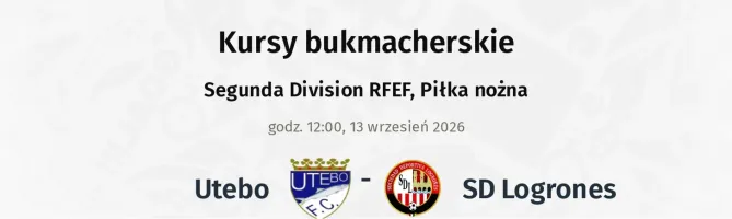 Utebo - SD Logrones kursy bukmacherskie