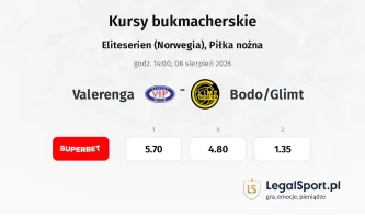 Valerenga - Bodo/Glimt kursy bukmacherskie
