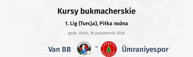 Van BB - Ümraniyespor kursy bukmacherskie