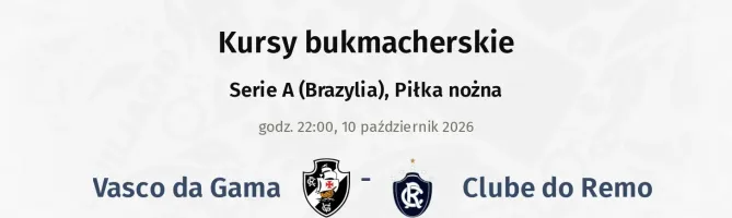 Vasco da Gama - Remo kursy bukmacherskie
