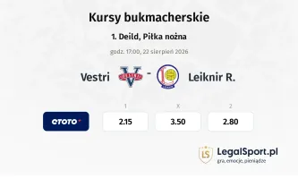 Vestri - Leiknir R. kursy bukmacherskie