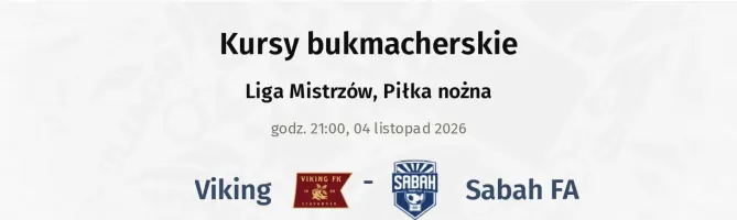 Viking - Sabah FA kursy bukmacherskie