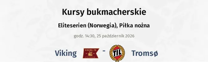 Viking - Tromso kursy bukmacherskie