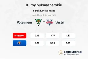 Völsungur - Vestri kursy bukmacherskie