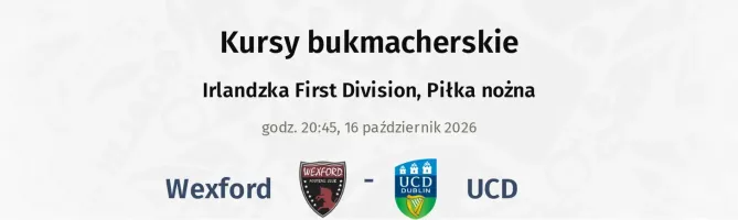 Wexford - UCD kursy bukmacherskie