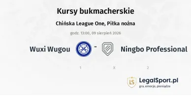 Wuxi Wugou - Ningbo Professional kursy bukmacherskie