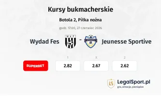 Wydad Fès - Jeunesse Sportive kursy bukmacherskie