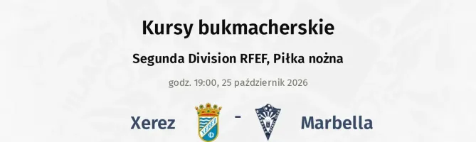 Xerez CD - Marbella kursy bukmacherskie