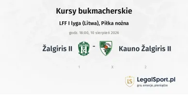 Žalgiris II - Kauno Žalgiris II kursy bukmacherskie