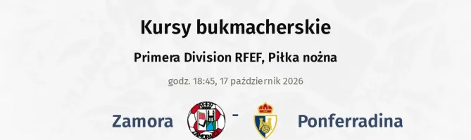 Zamora - Ponferradina kursy bukmacherskie
