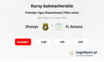 Zhenys - FC Astana kursy bukmacherskie