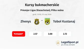 Zhenys - Toboł Kustanaj kursy bukmacherskie