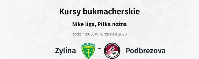 Žilina - Podbrezová kursy bukmacherskie