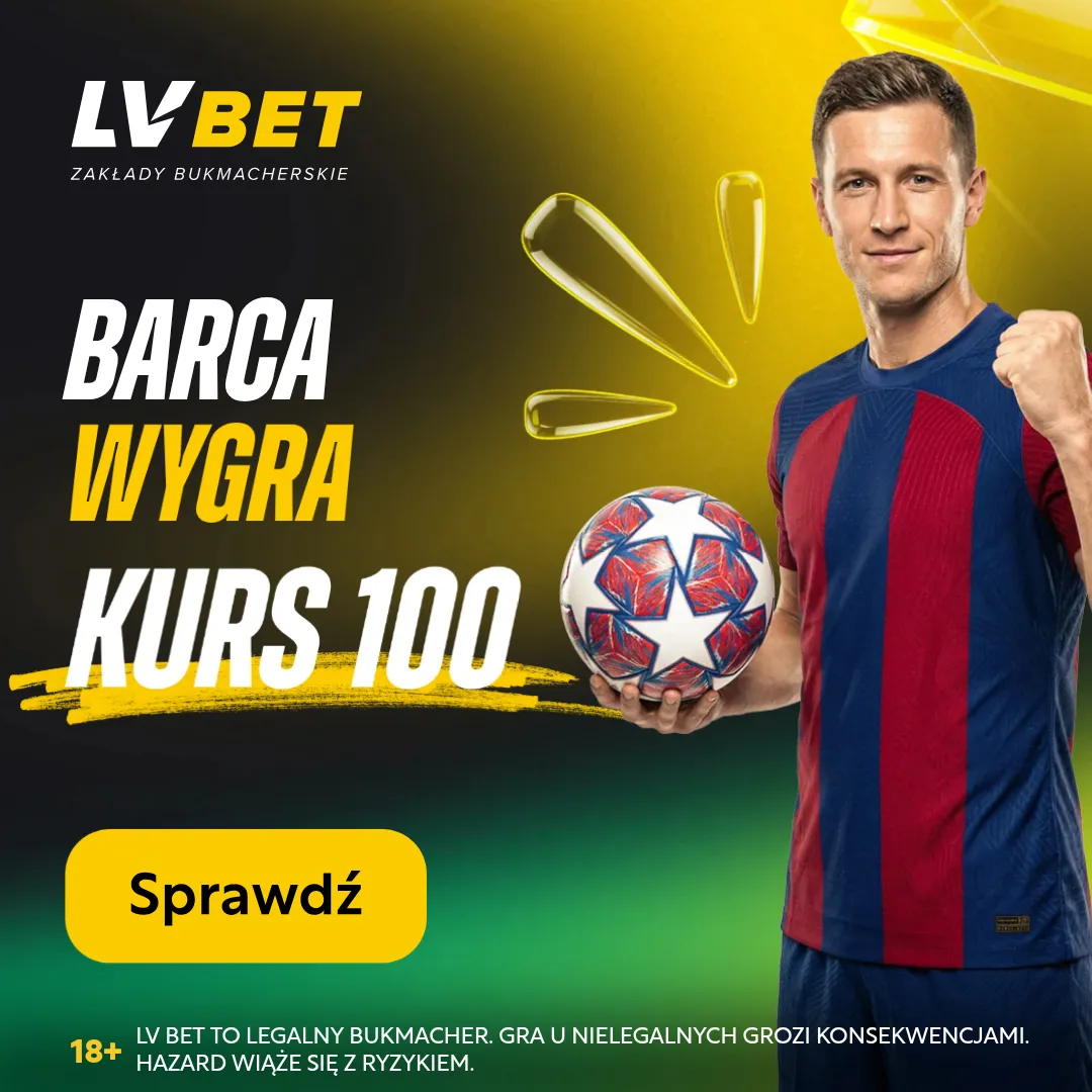LV BET: Barcelona wygra z Getafe – Kurs 100