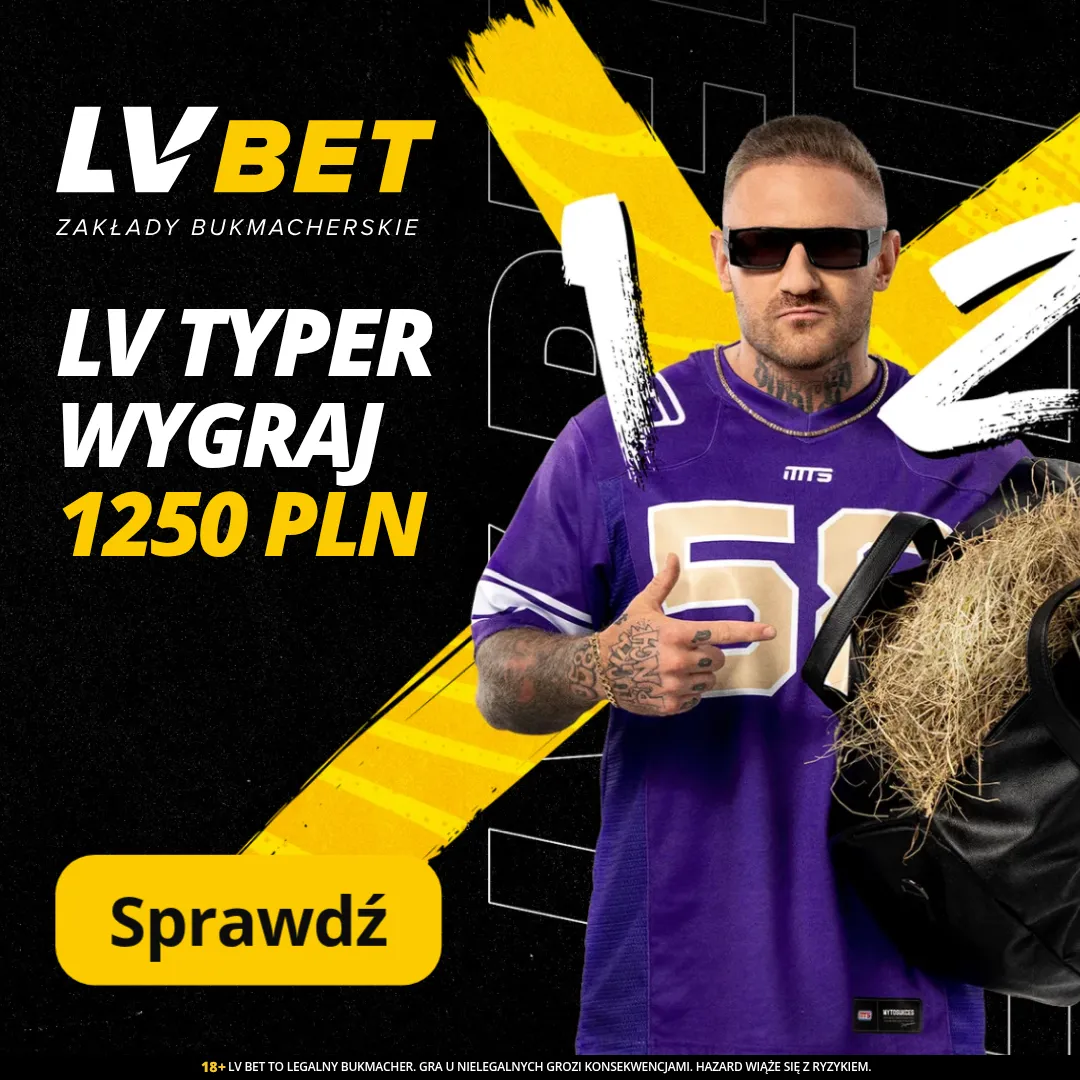 LV BET: LV Typer wygraj 1250 PLN - powrót Ekstraklasy