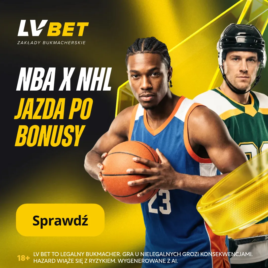 50 zł co tydzień i do 3000 zł za sezon na mecze NBA w promocji LV BET
