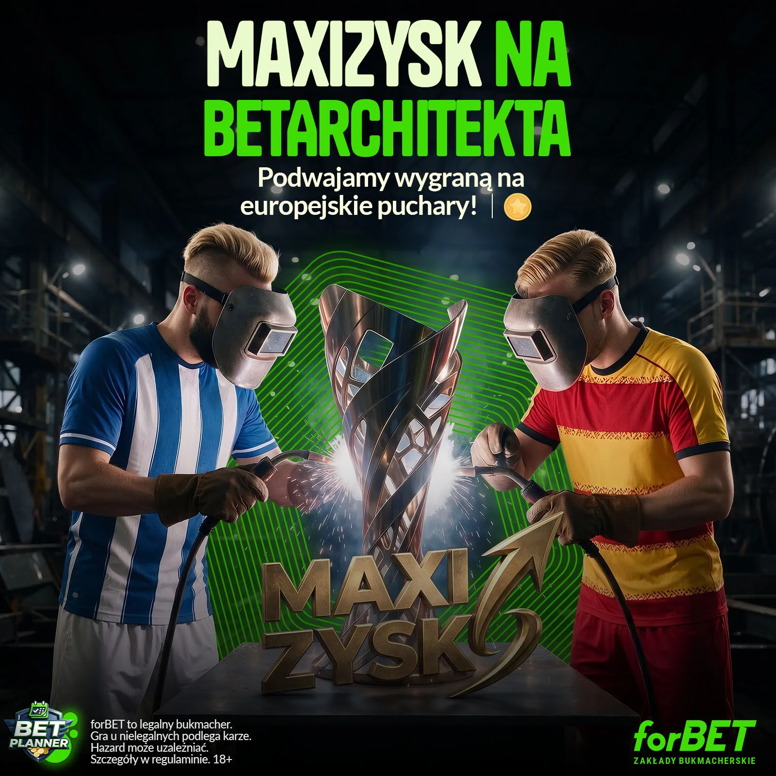 MaxiZysk na BetArchitekta: dwa razy większy zysk z kuponu na Ligę Mistrzów - promocja forBET