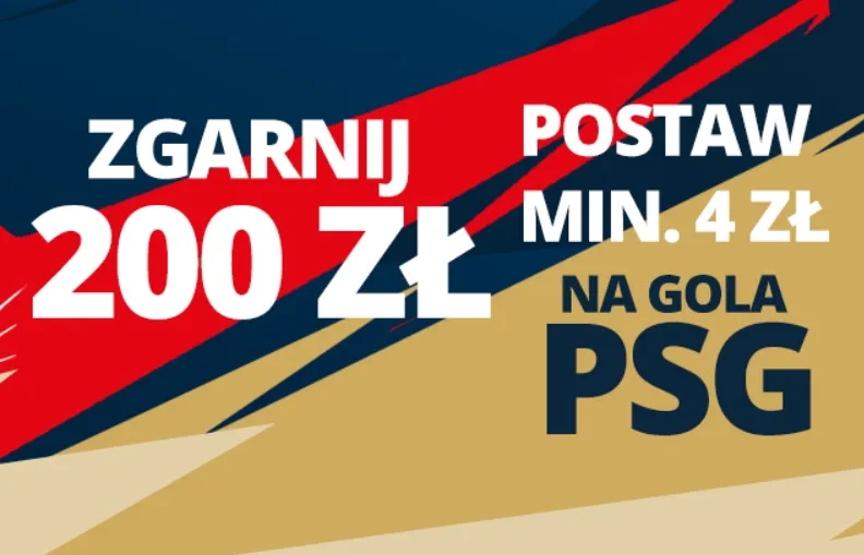 200 zł na gola PSG z Bayernem Monachium (14.02)