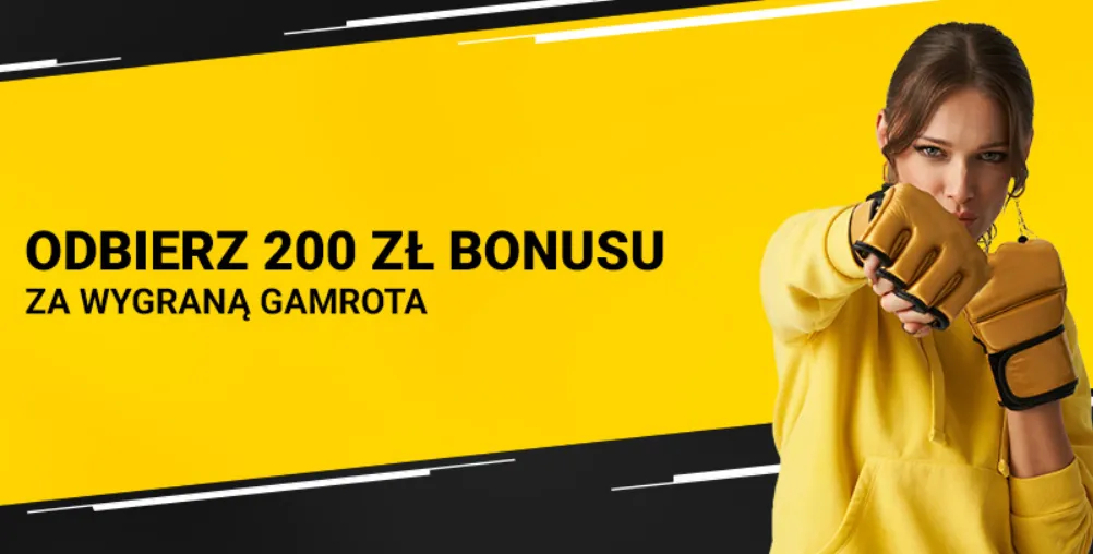 200 zł za wygraną Gamrota z Turnerem na UFC 285