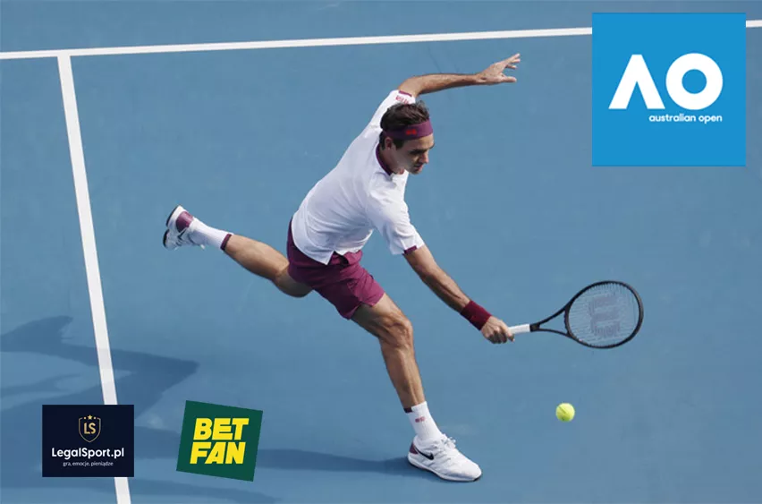 Zakłady z Betfan za 100 zł na turniej ATP AO. Kod do promocji w treści.