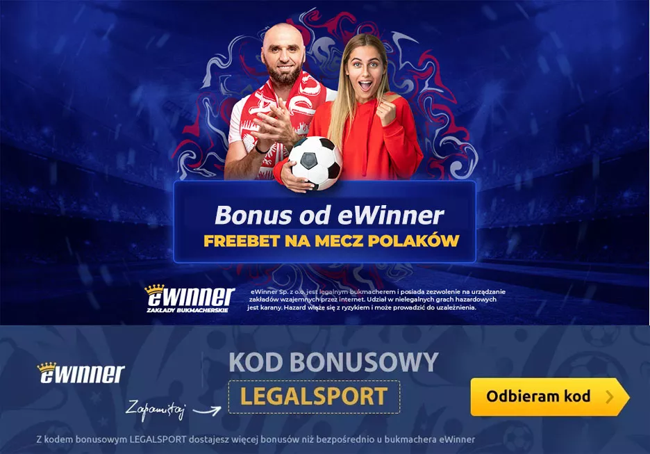 Bonusy na mecze reprezentacji Polski od eWinner