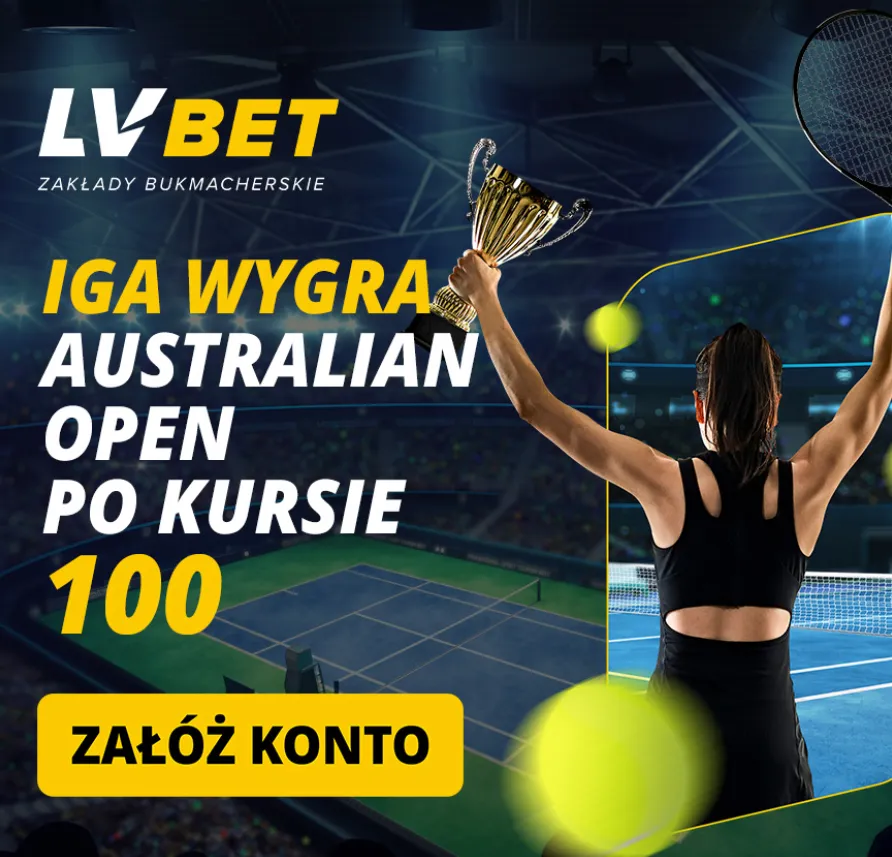 Boost 100.00 na wygraną Świątek w Australian Open 2023