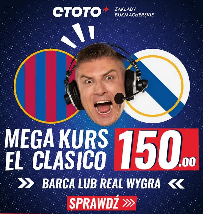 Boost 150.00 na FC Barcelona - Real Madryt (19.03)
