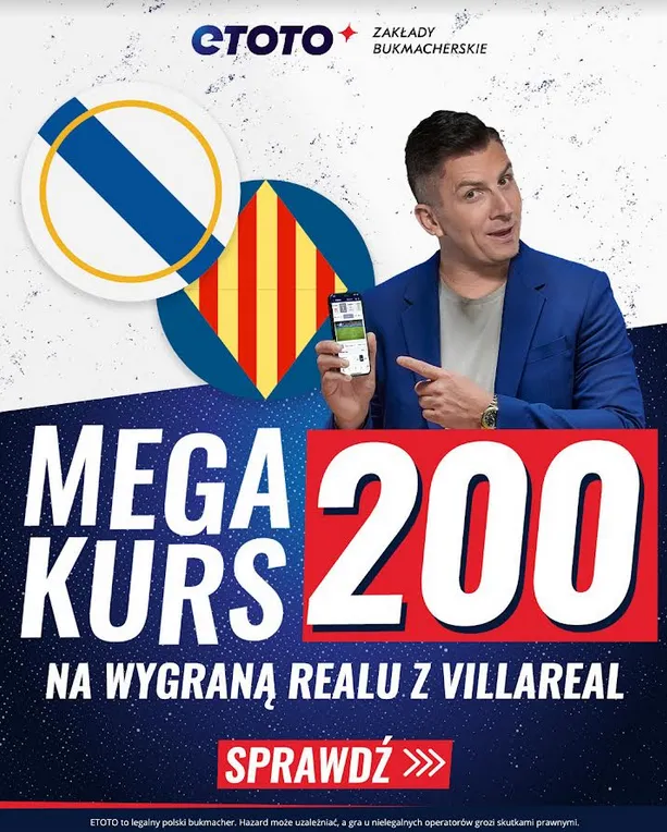 Boost 200.00 na Real Madryt - Villarreal (08.04.2023)