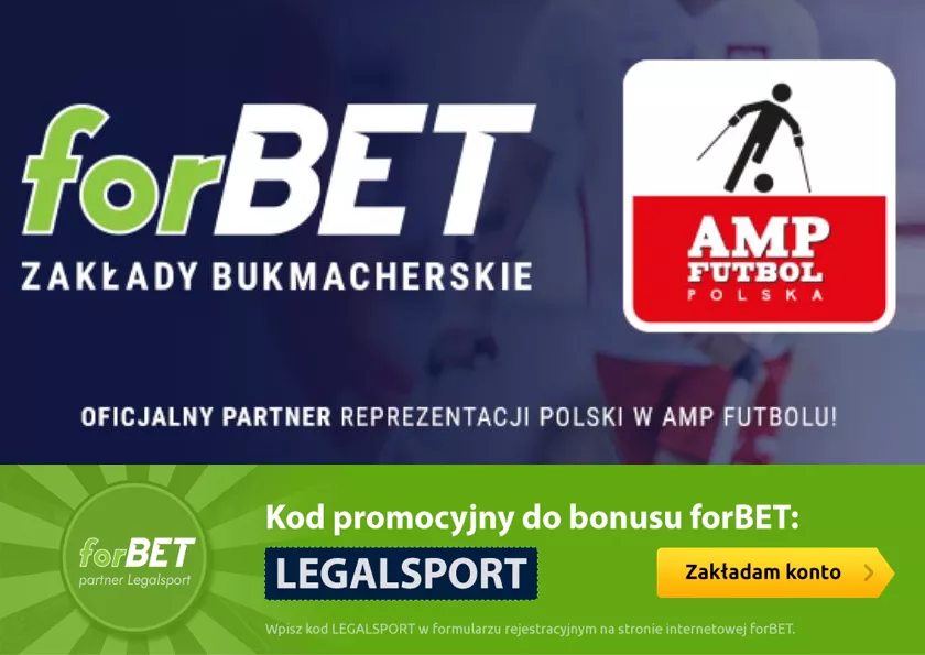 forBET wspiera polską reprezentację w amp futbolu