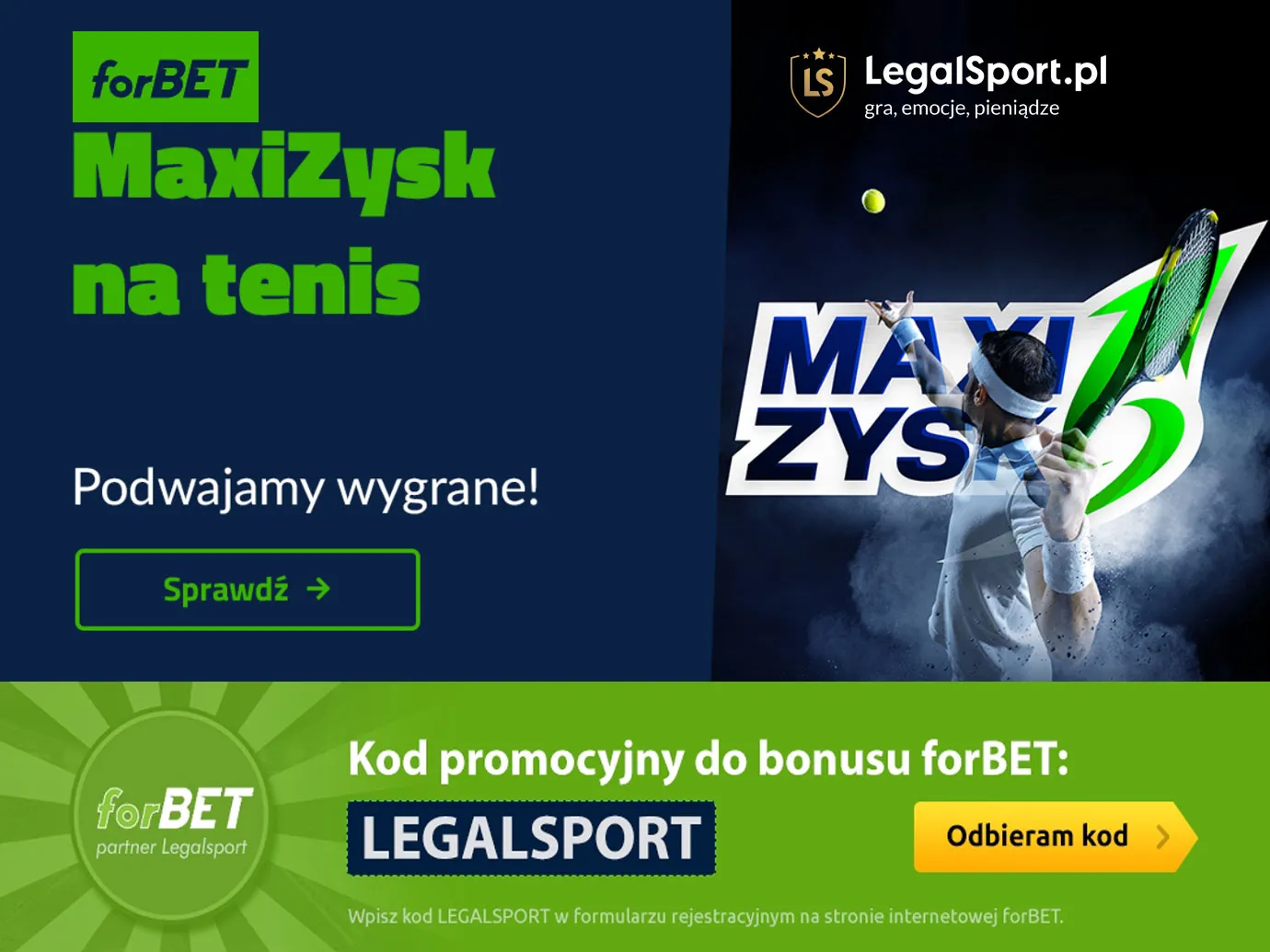 Jaki bukmacher na start na Wimbledon 2022