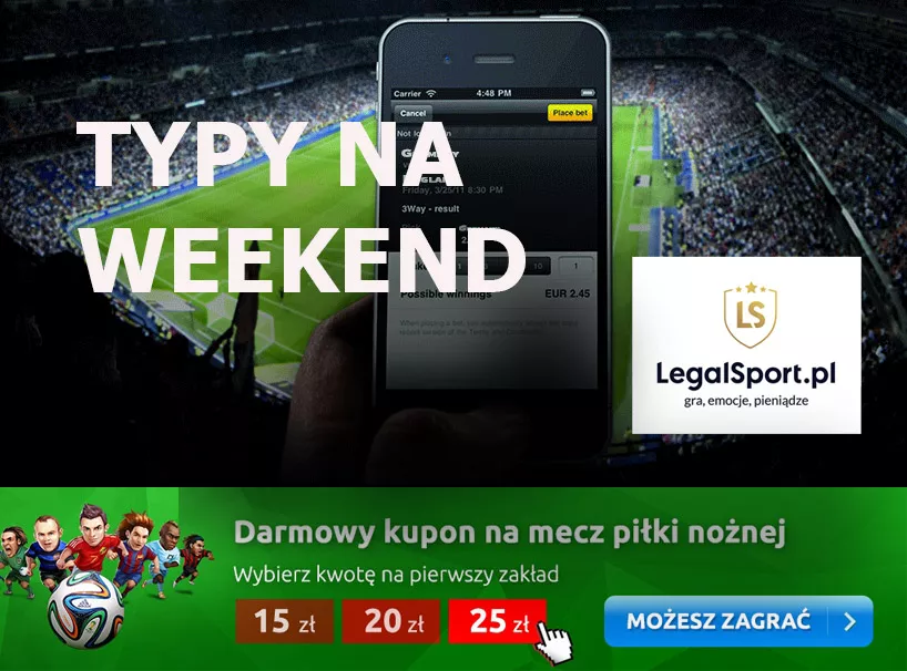 Co obstawiać u bukmachera w weekend? Zakłady za darmo, freebety za nowy kod promocji