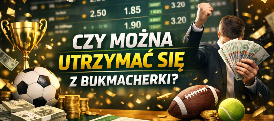 Czy z bukmacherki można się utrzymać