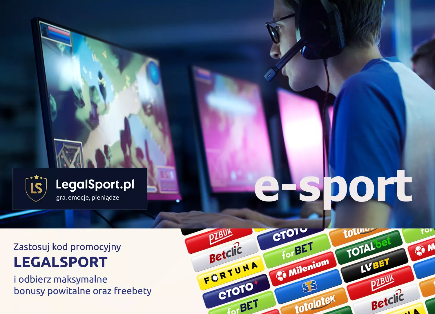 esport zakłady bukmacherskie bonusy