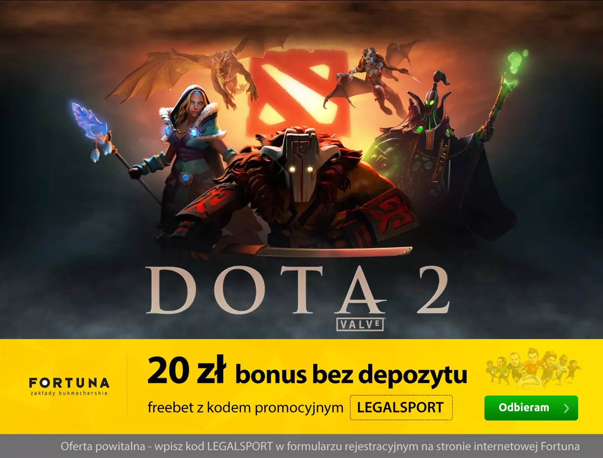 Dota 2 i bonus bez depozytu Fortuna