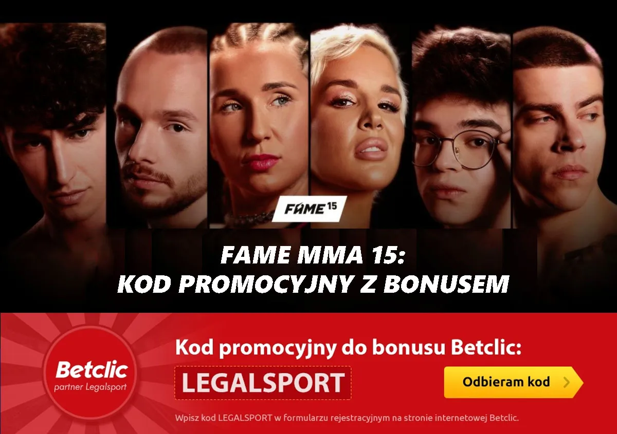 FAME MMA 15 kod promocyjny