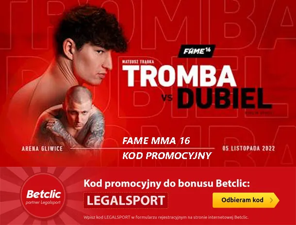 FAME MMA 16 kod promocyjny + bonus 50 zł
