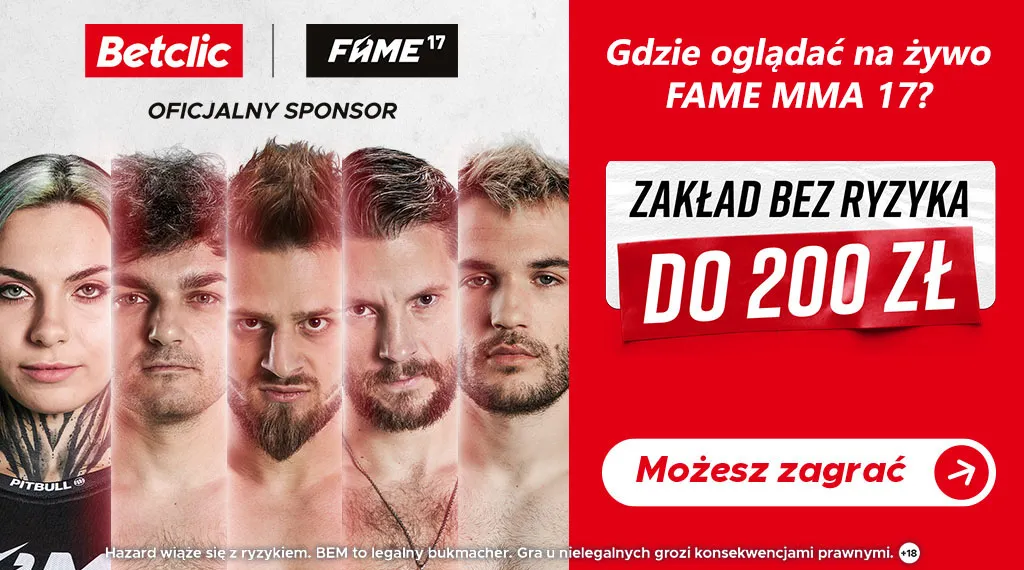 Gdzie oglądać na żywo FAME MMA 17