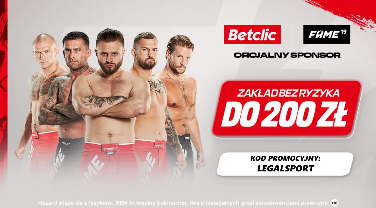 FAME MMA 19 kod promocyjny