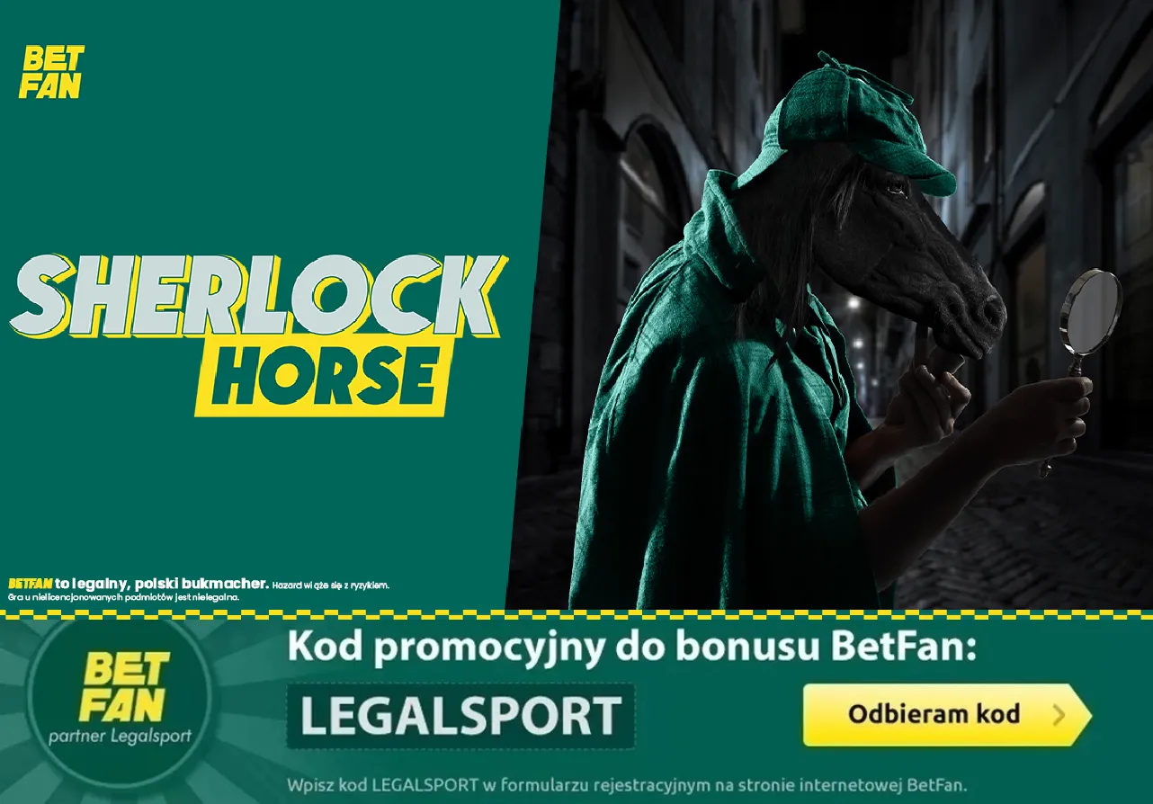 Sherlock Horse w BetFan - zdobądź 100 zł