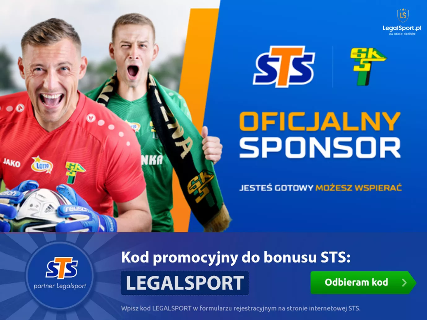STS oficjalnym sponsorem GÃ³rnika Å�Ä™czna
