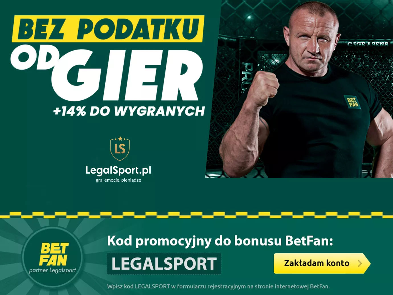 BETFAN gra bez podatku