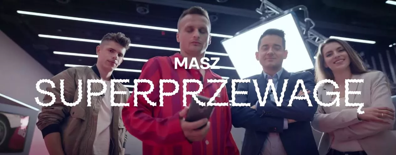 Kampania reklamowa Superbet - screen ze spotu telewizyjnego